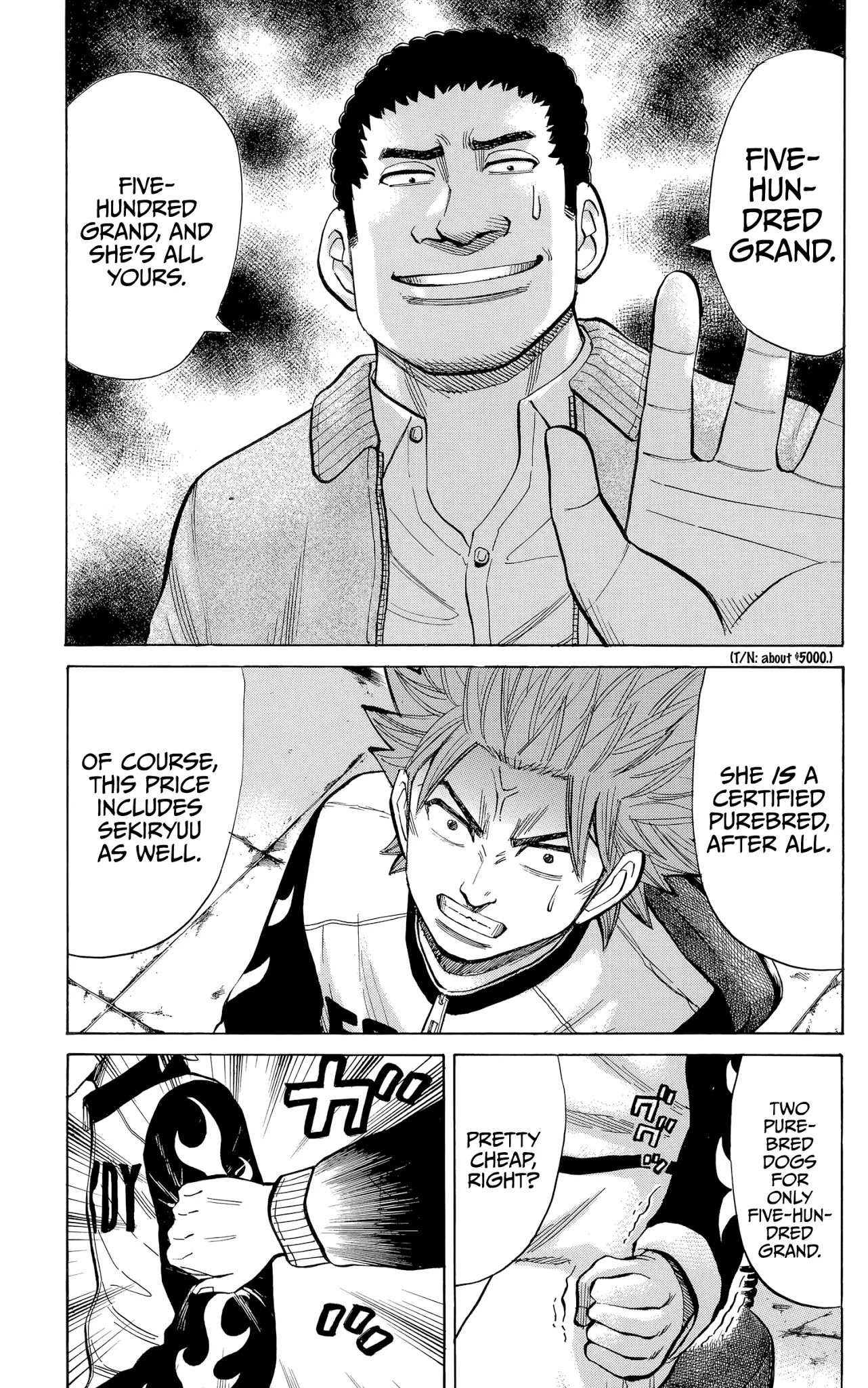 Nanba MG5 Chapter 100 page 18 - Chapter 100: The Greedy Man