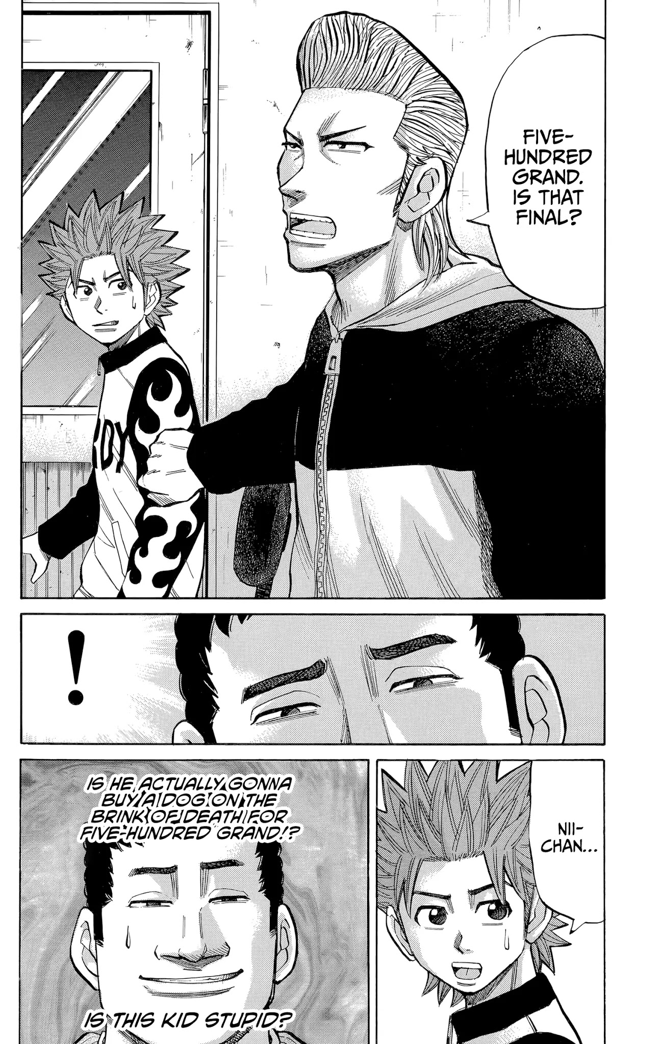 Nanba MG5 Chapter 100 page 19 - Chapter 100: The Greedy Man