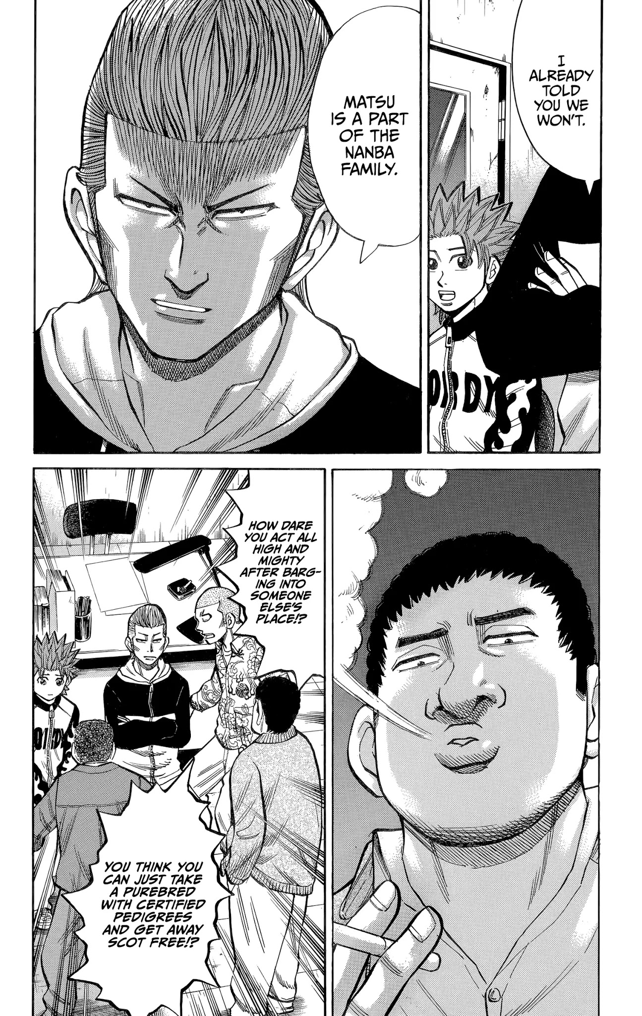 Nanba MG5 Chapter 100 page 5 - Chapter 100: The Greedy Man