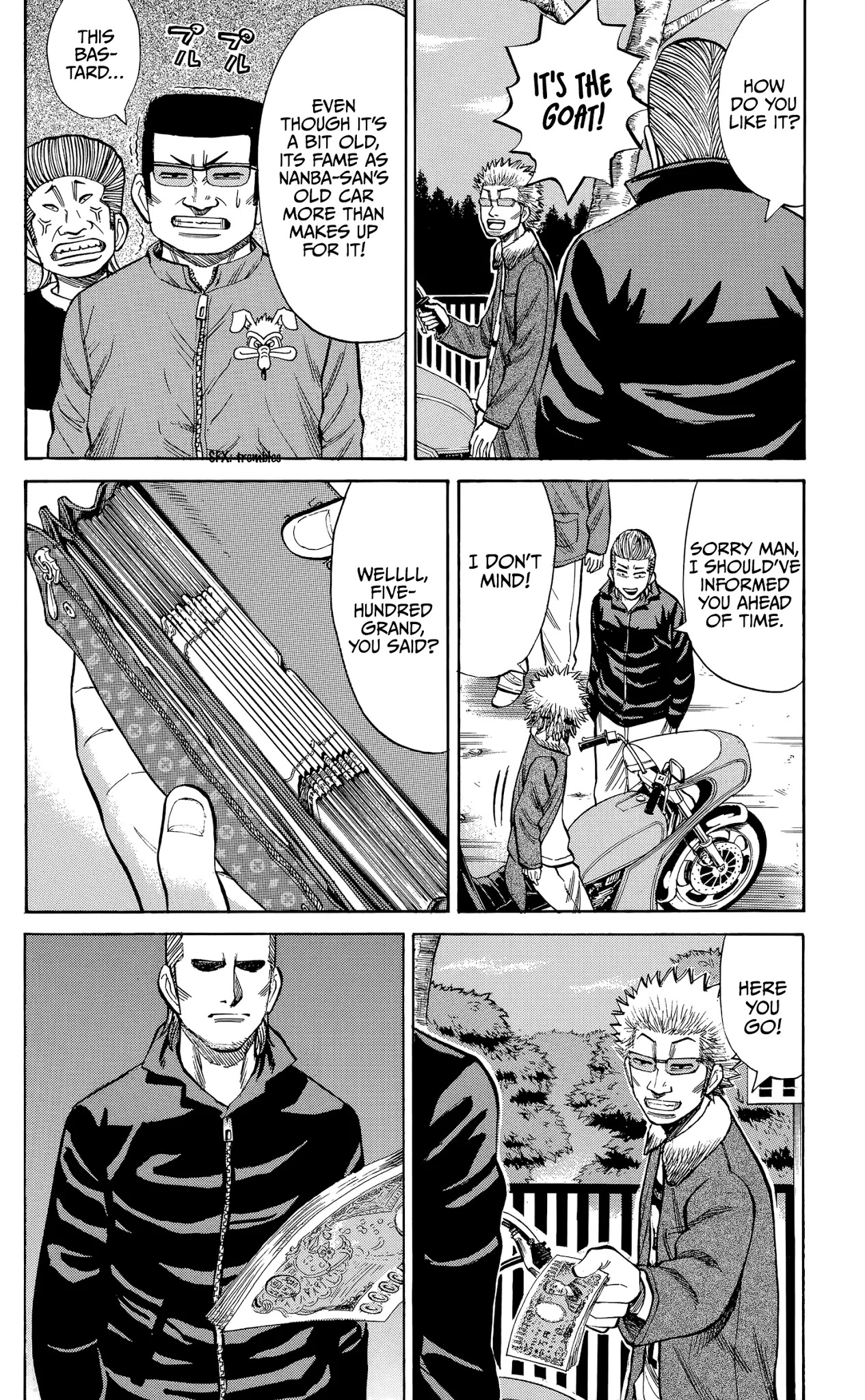 Nanba MG5 Chapter 101 page 12 - Chapter 101: Goodbye, my beloved Victory Magnum!