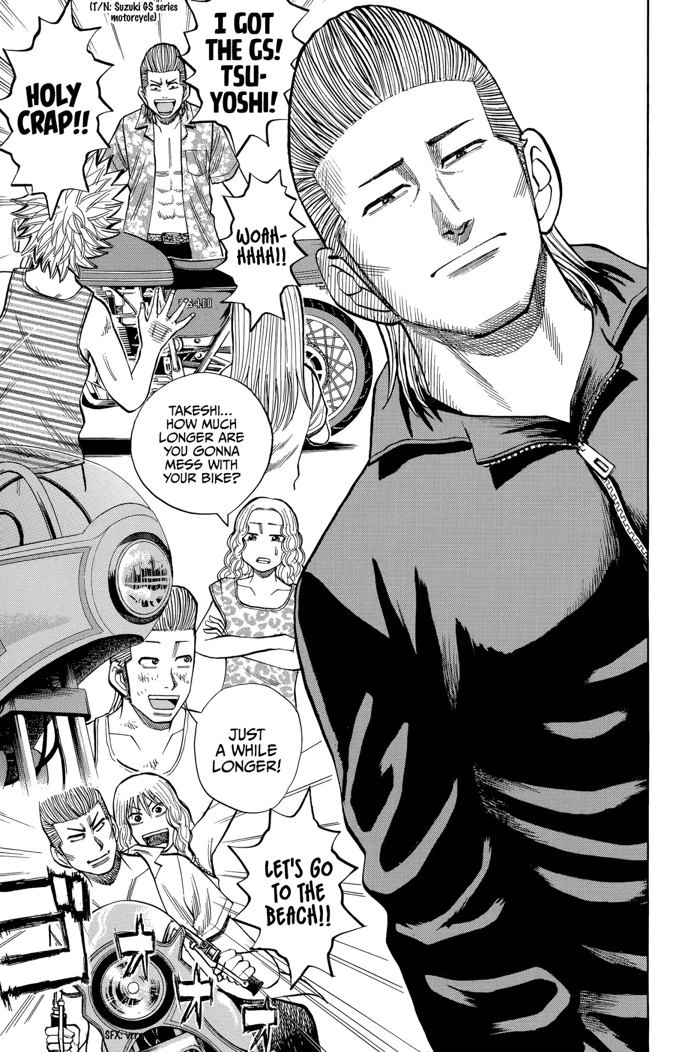 Nanba MG5 Chapter 101 page 13 - Chapter 101: Goodbye, my beloved Victory Magnum!