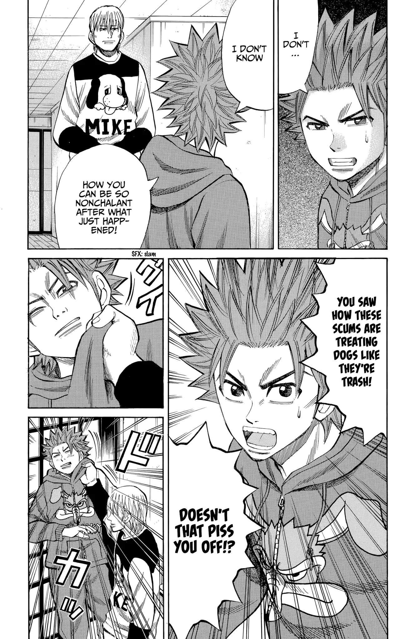Nanba MG5 Chapter 103 page 3 - Chapter 103: Takeshi! Get a hold of yourself!