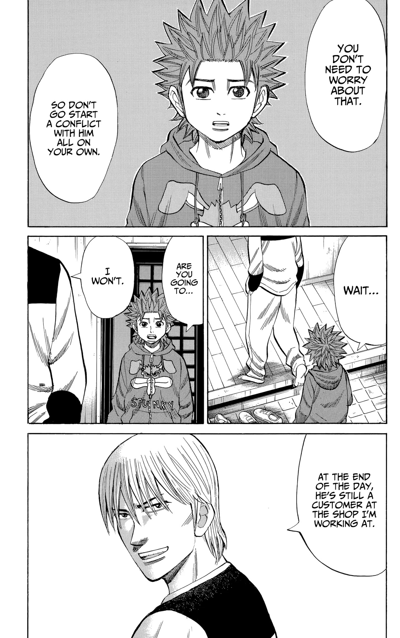 Nanba MG5 Chapter 103 page 5 - Chapter 103: Takeshi! Get a hold of yourself!