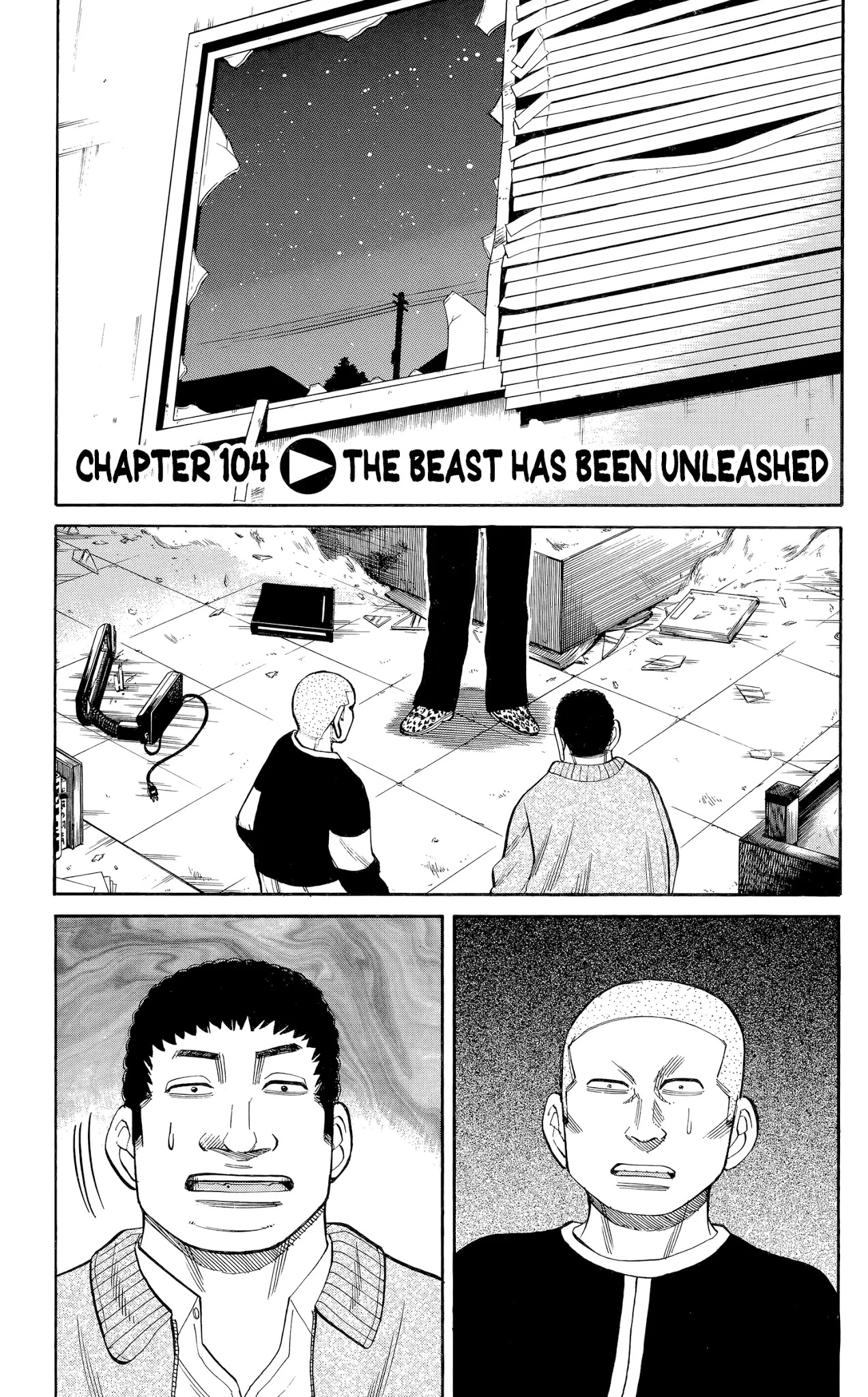 Nanba MG5 Chapter 104 page 1 - Chapter 104: The Beast has been unleashed