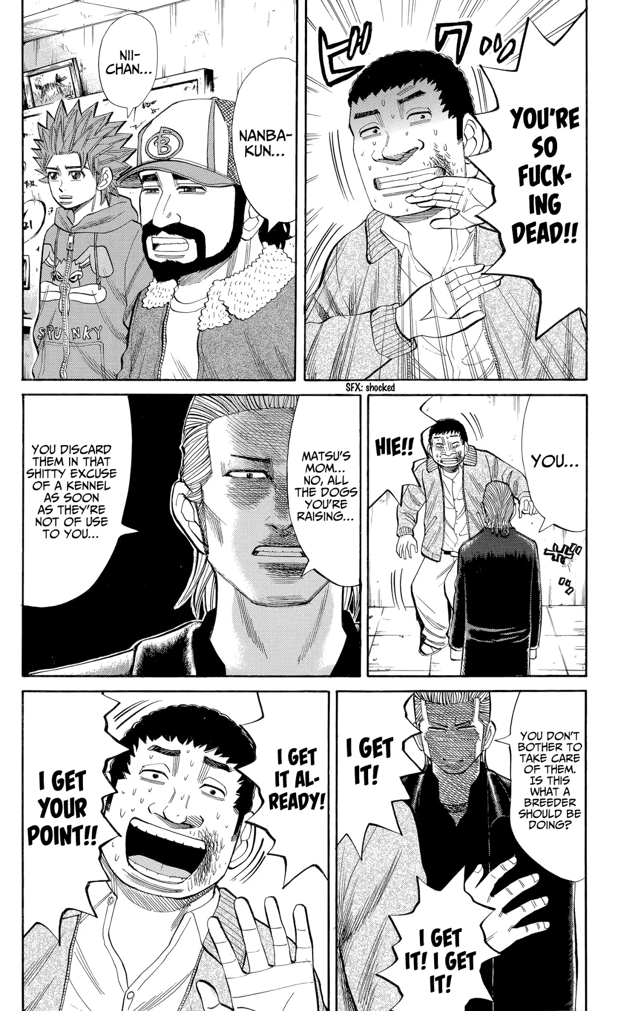 Nanba MG5 Chapter 104 page 12 - Chapter 104: The Beast has been unleashed