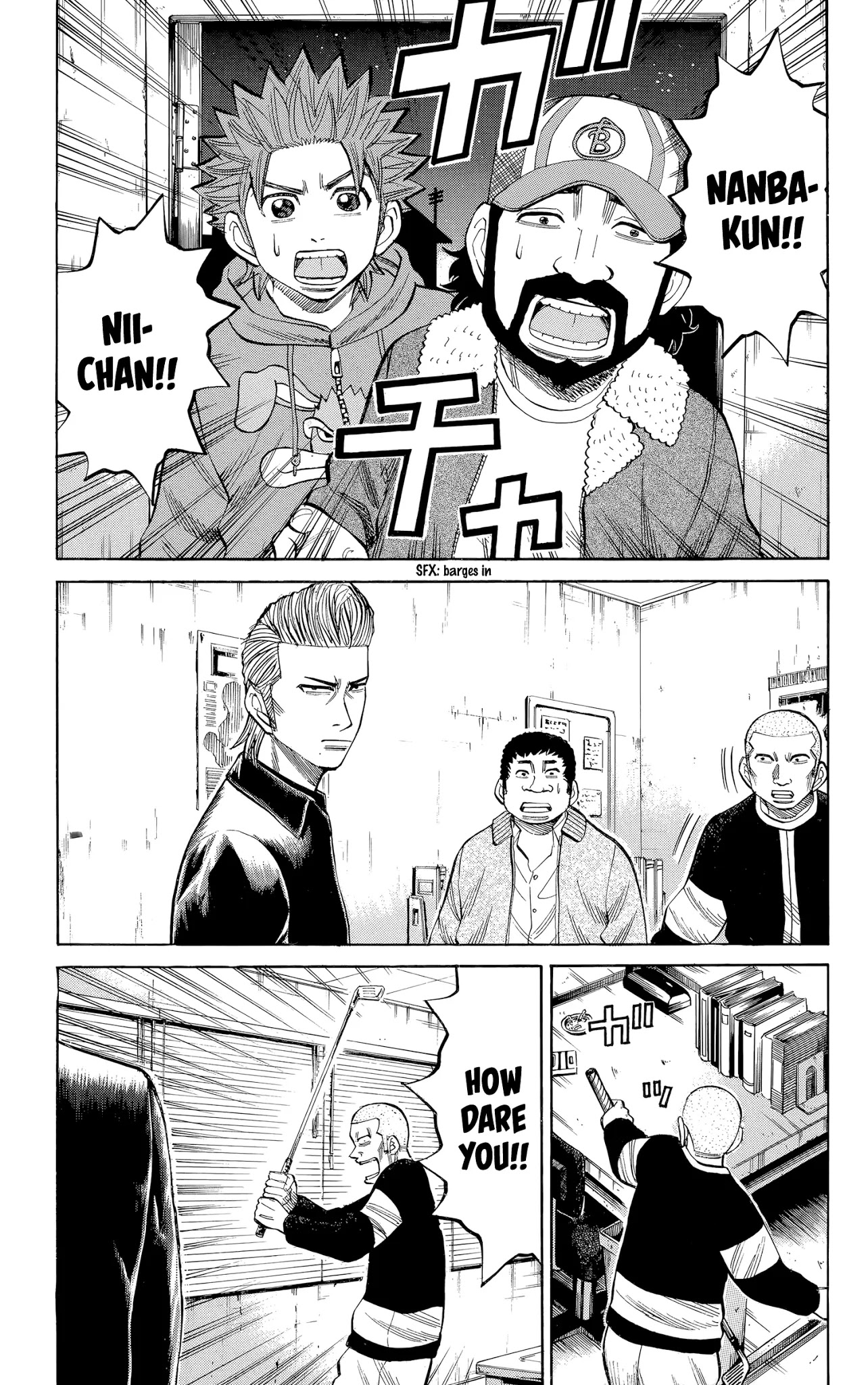 Nanba MG5 Chapter 104 page 3 - Chapter 104: The Beast has been unleashed