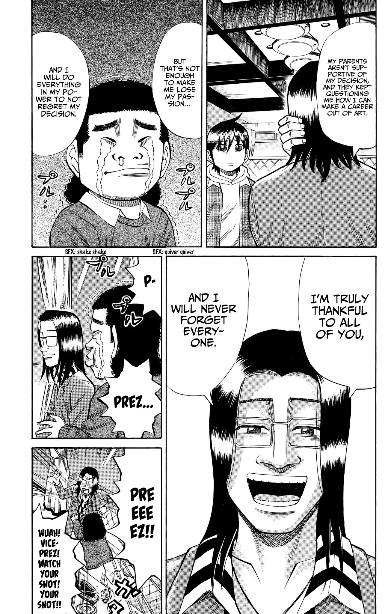 Nanba MG5 Chapter 106 page 11 - Chapter 106: Thank you, everyone