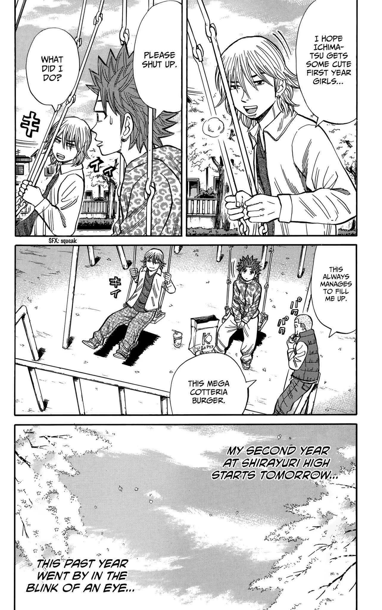 Nanba MG5 Chapter 109 page 6 - Chapter 109: Everyone's Spring