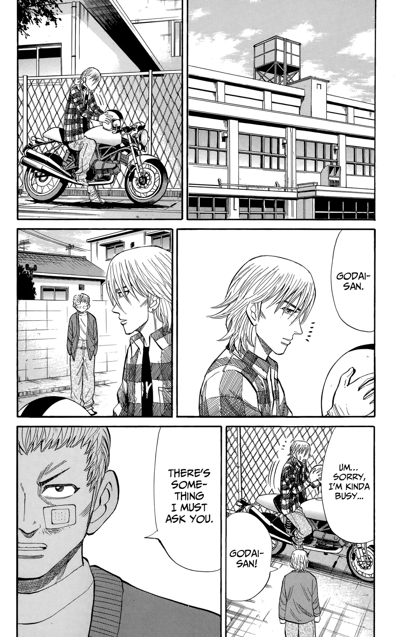 Nanba MG5 Chapter 110 page 16 - Chapter 110: Tetsu chasing after his fantasy