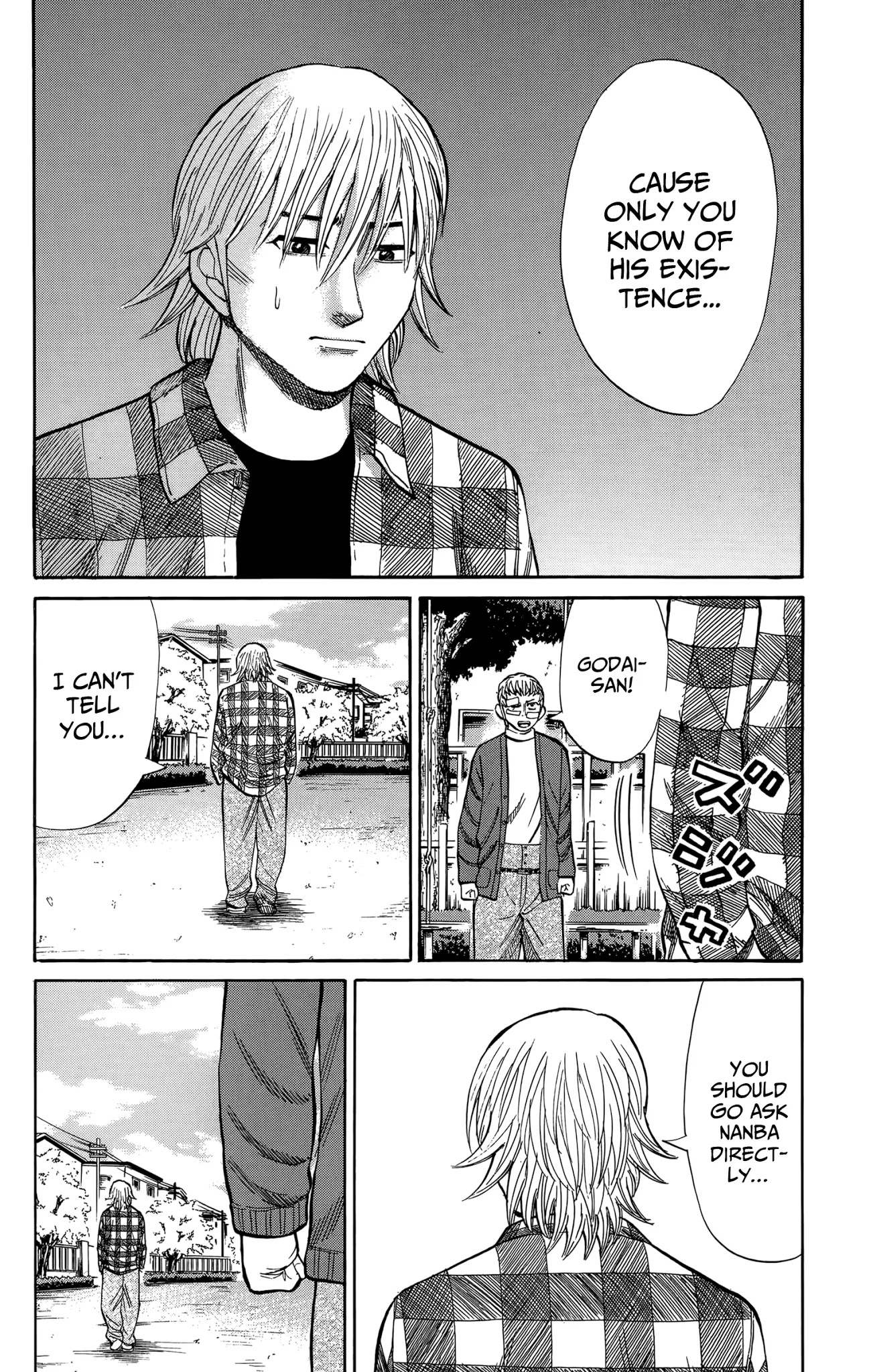 Nanba MG5 Chapter 110 page 18 - Chapter 110: Tetsu chasing after his fantasy