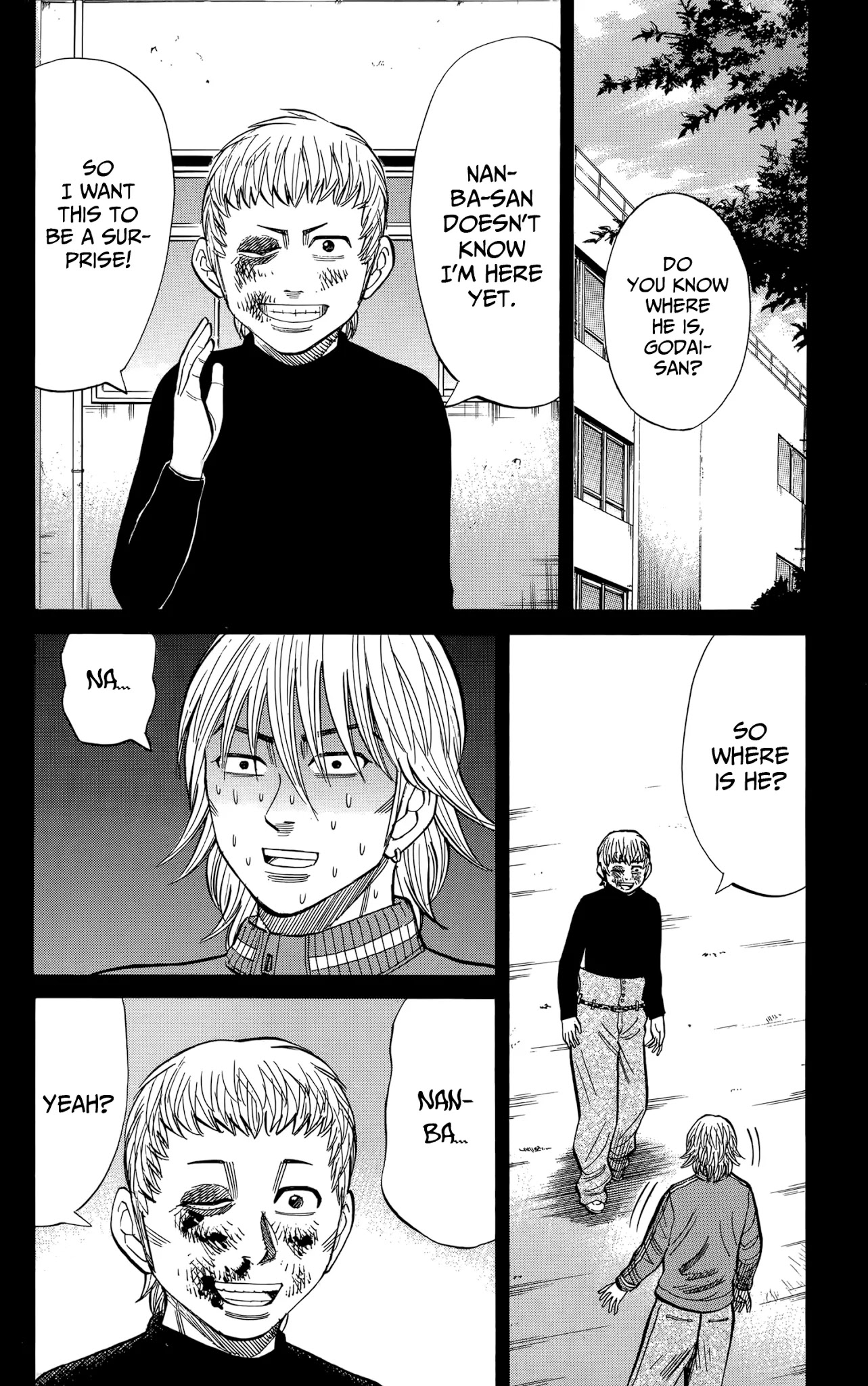 Nanba MG5 Chapter 110 page 4 - Chapter 110: Tetsu chasing after his fantasy