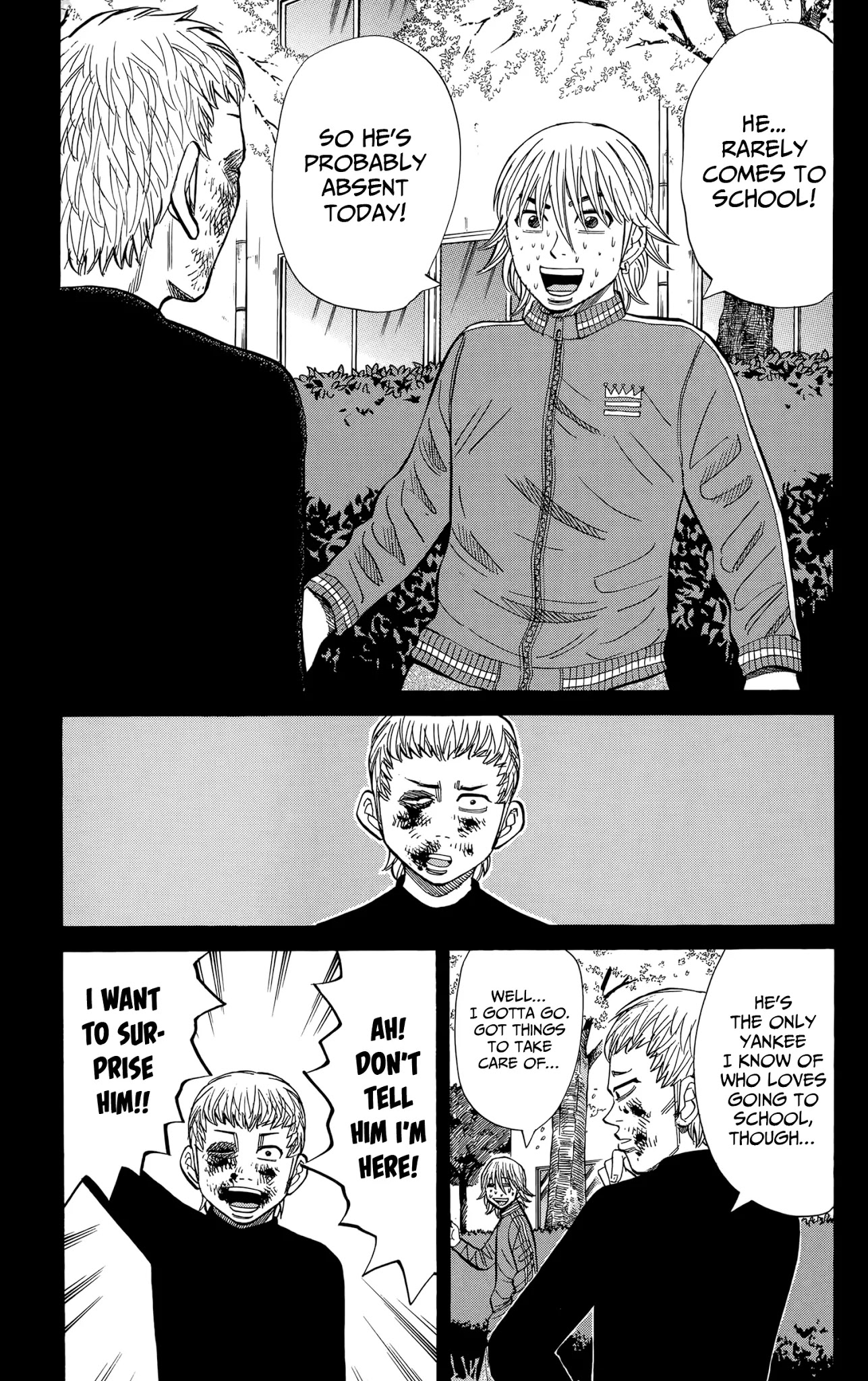 Nanba MG5 Chapter 110 page 5 - Chapter 110: Tetsu chasing after his fantasy