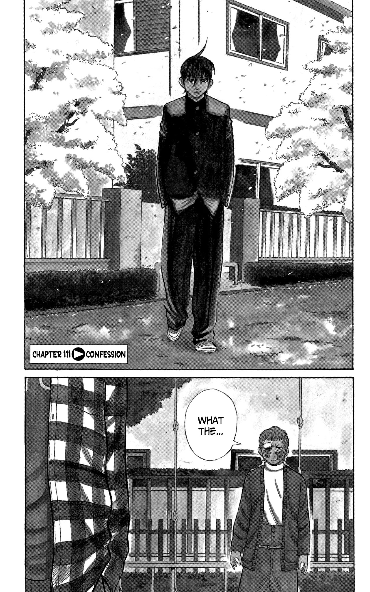 Nanba MG5 Chapter 111 page 1 - Chapter 111: Confession