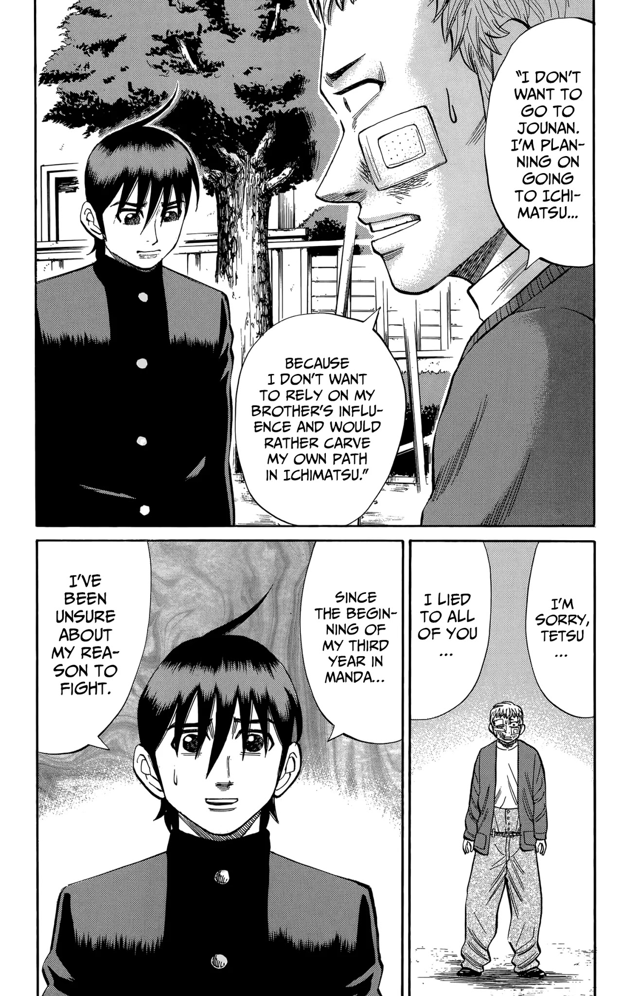 Nanba MG5 Chapter 111 page 10 - Chapter 111: Confession