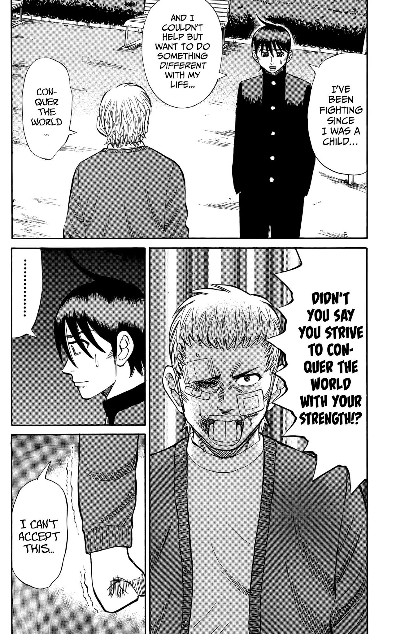 Nanba MG5 Chapter 111 page 11 - Chapter 111: Confession