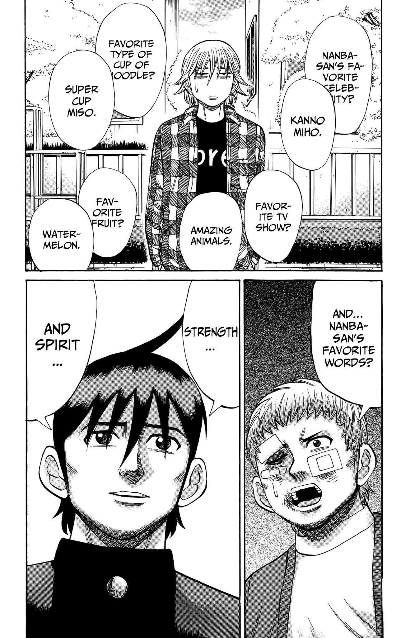 Nanba MG5 Chapter 111 page 8 - Chapter 111: Confession