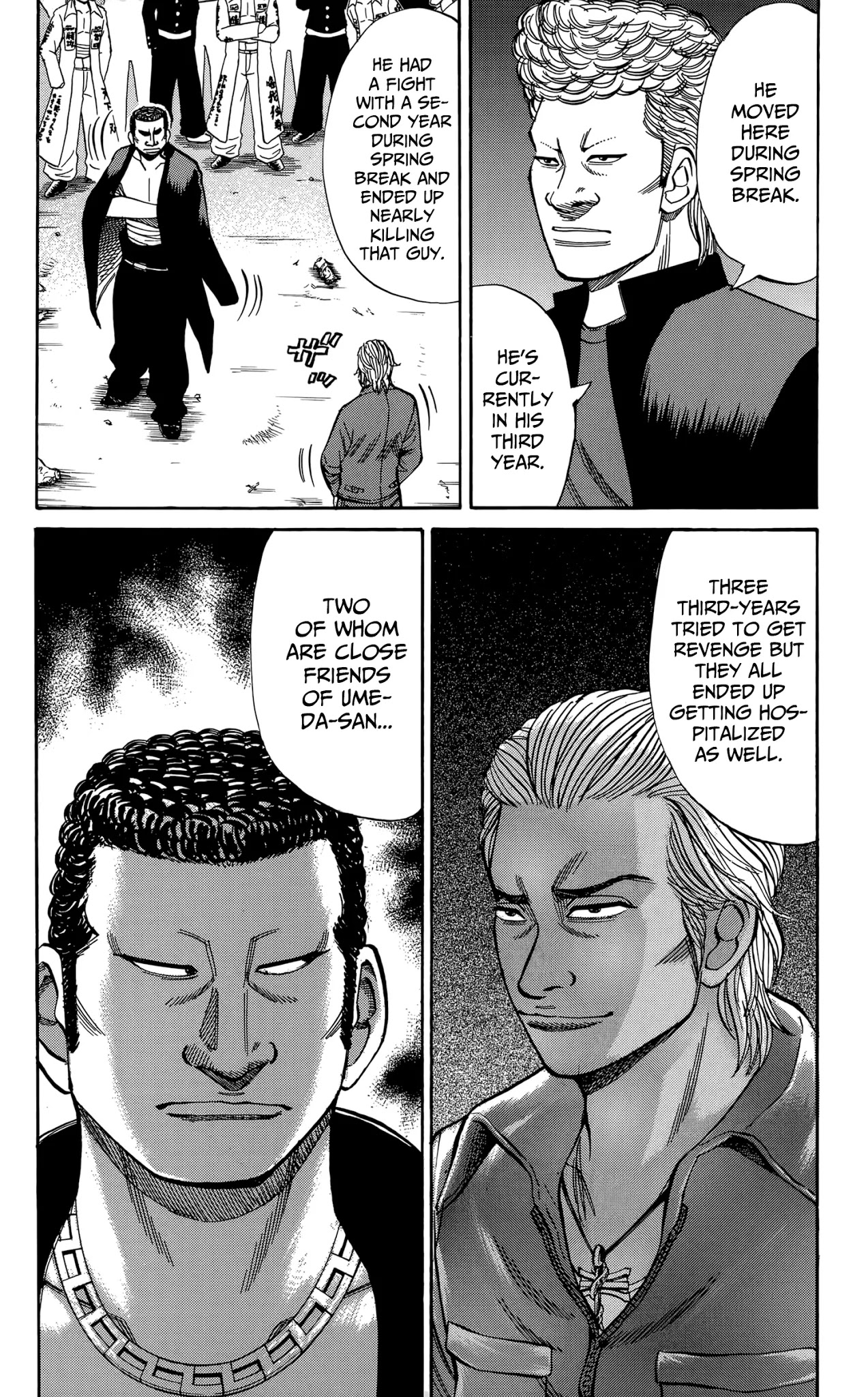 Nanba MG5 Chapter 112 page 14 - Chapter 112: Jounan High