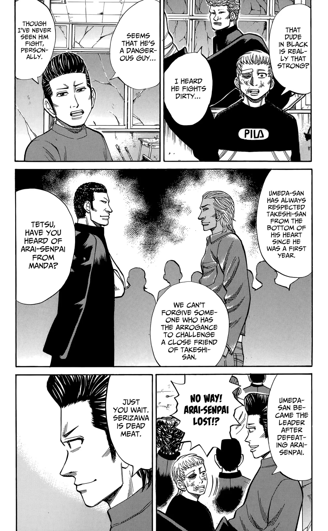 Nanba MG5 Chapter 112 page 15 - Chapter 112: Jounan High