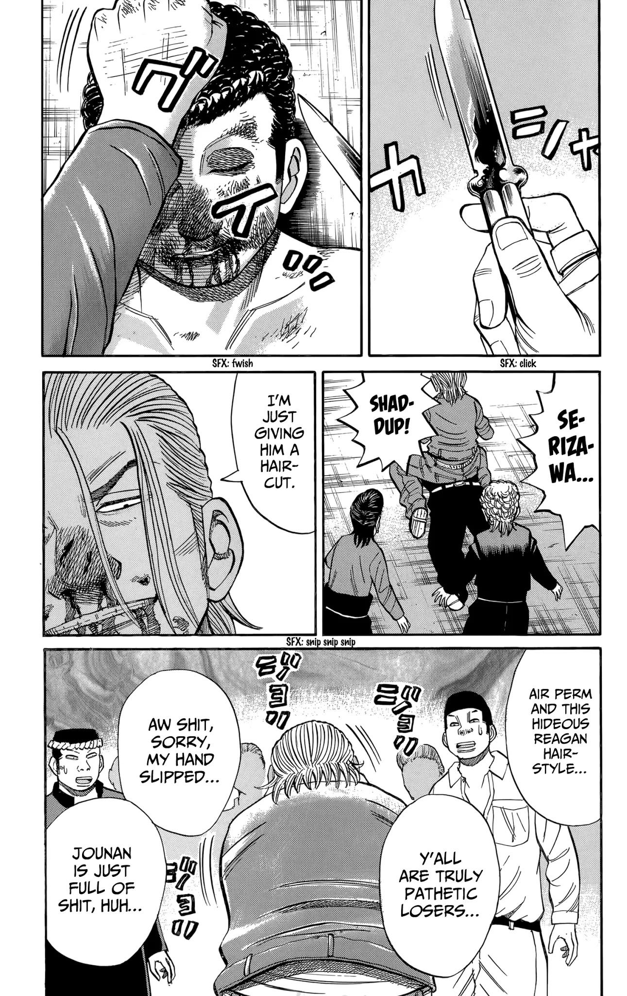 Nanba MG5 Chapter 113 page 15 - Chapter 113: Rabid Dog