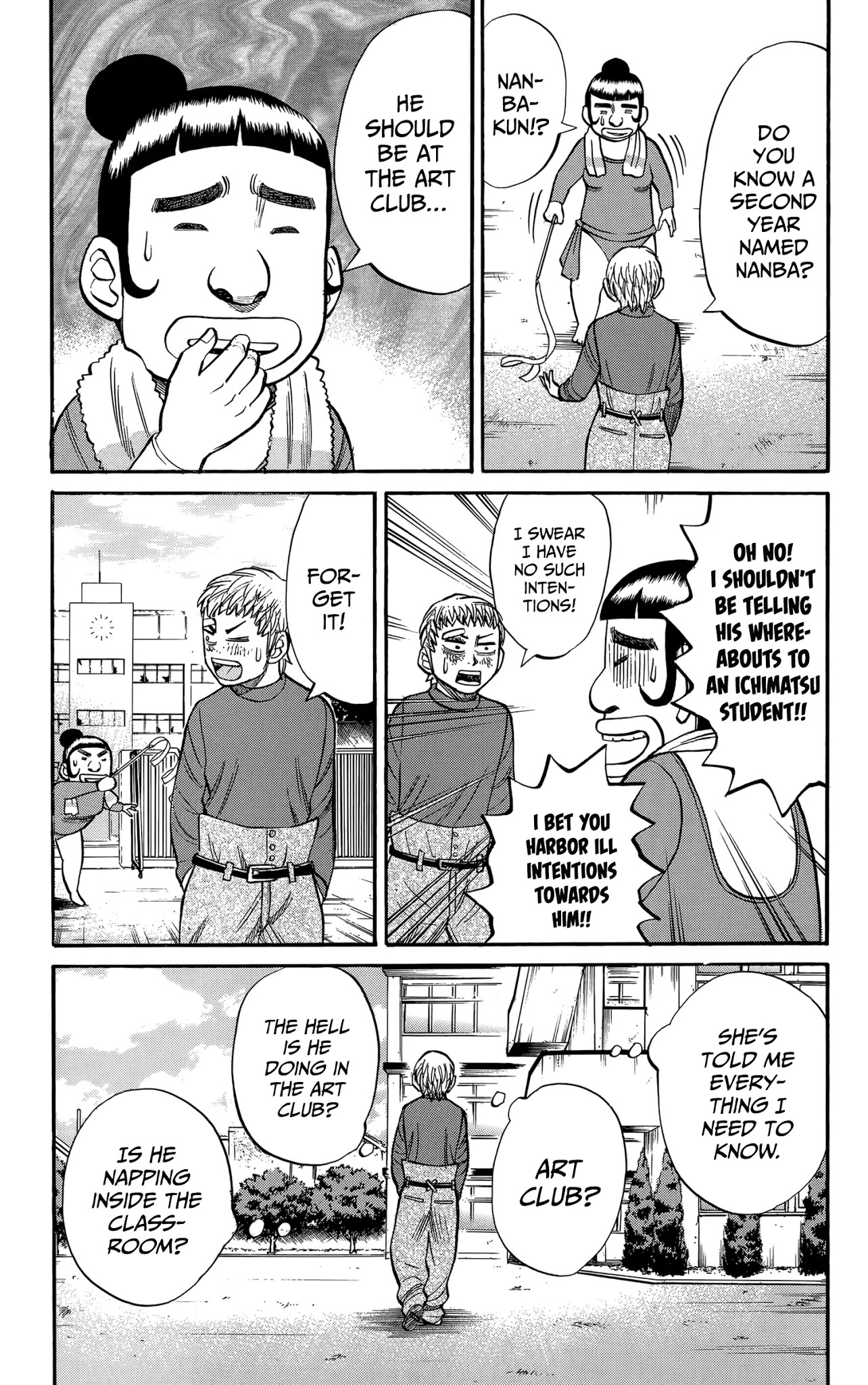 Nanba MG5 Chapter 114 page 11 - Chapter 114: Farewell