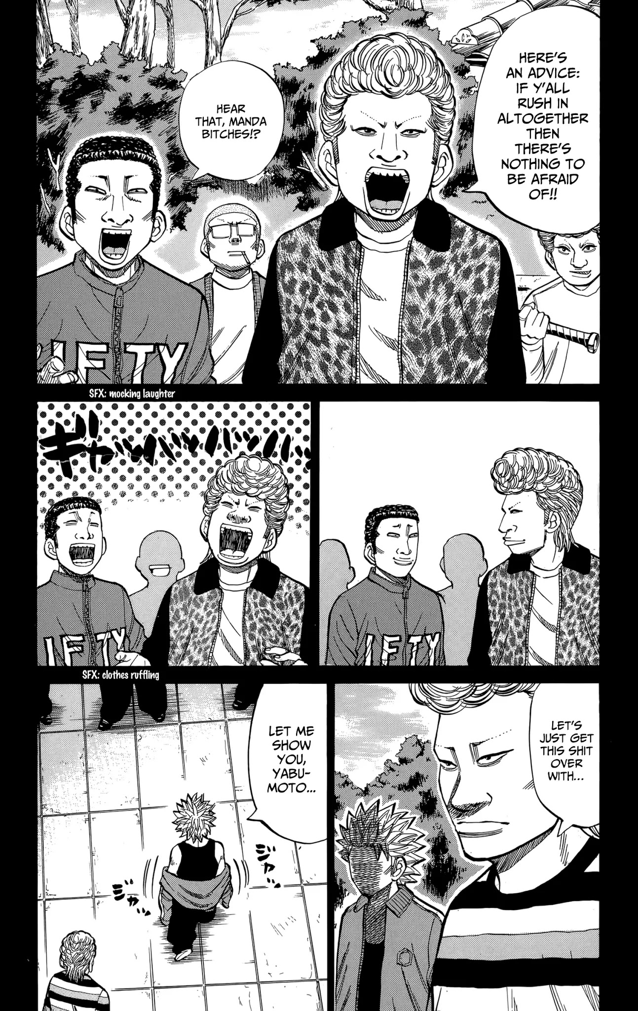 Nanba MG5 Chapter 114 page 4 - Chapter 114: Farewell