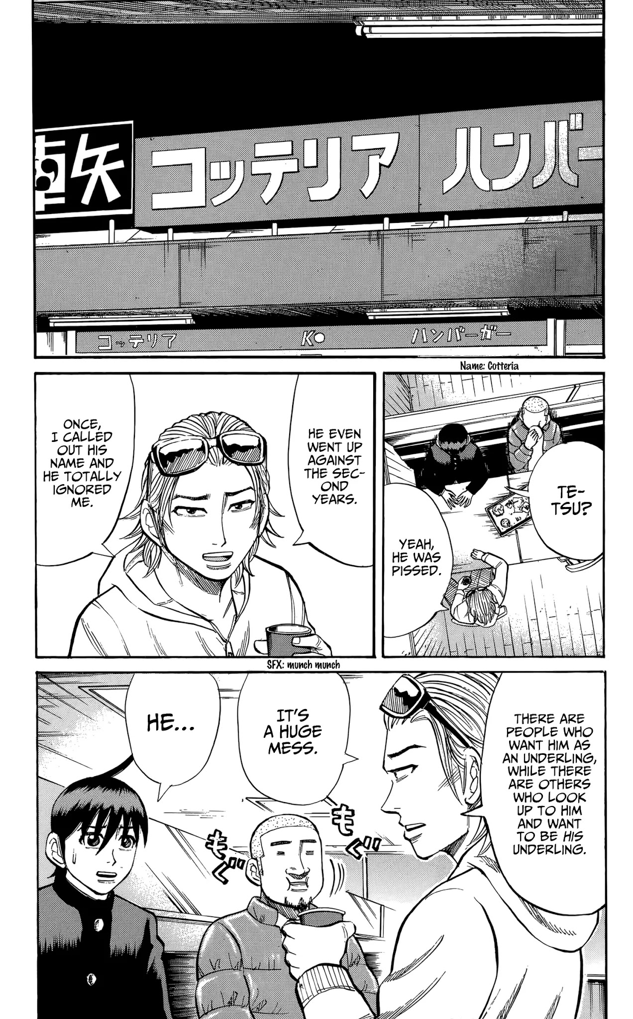 Nanba MG5 Chapter 115 page 11 - Chapter 115: The remaining Manda students