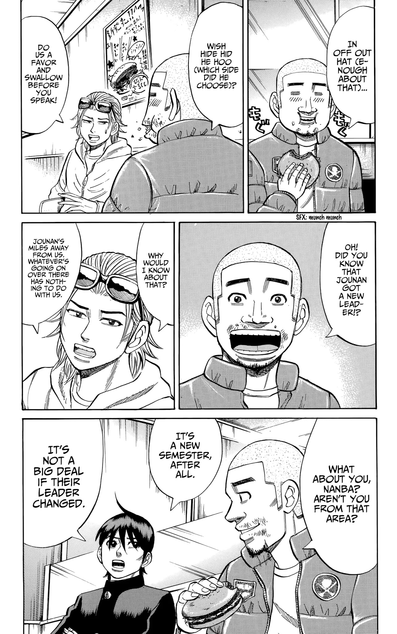 Nanba MG5 Chapter 115 page 12 - Chapter 115: The remaining Manda students