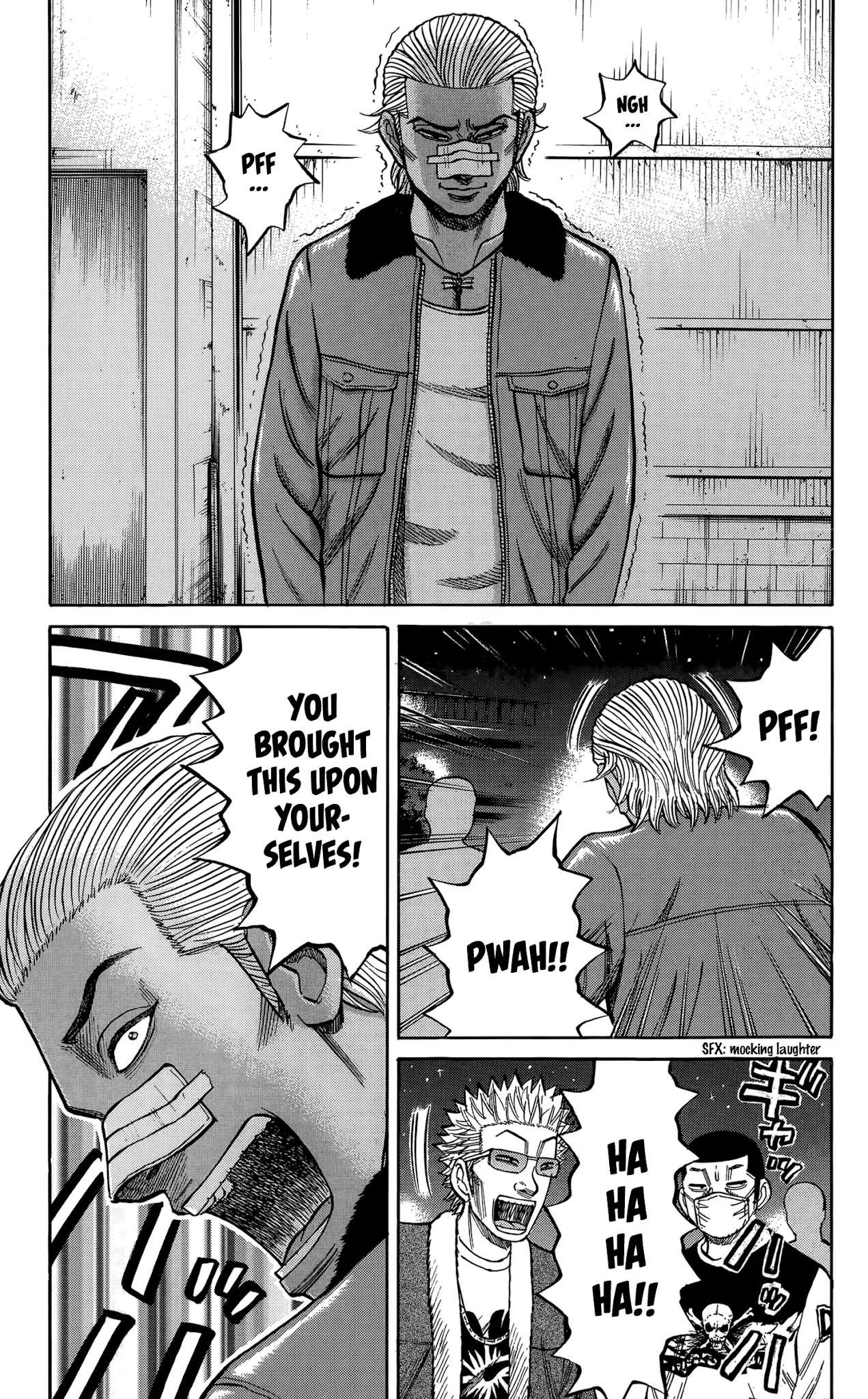 Nanba MG5 Chapter 115 page 14 - Chapter 115: The remaining Manda students