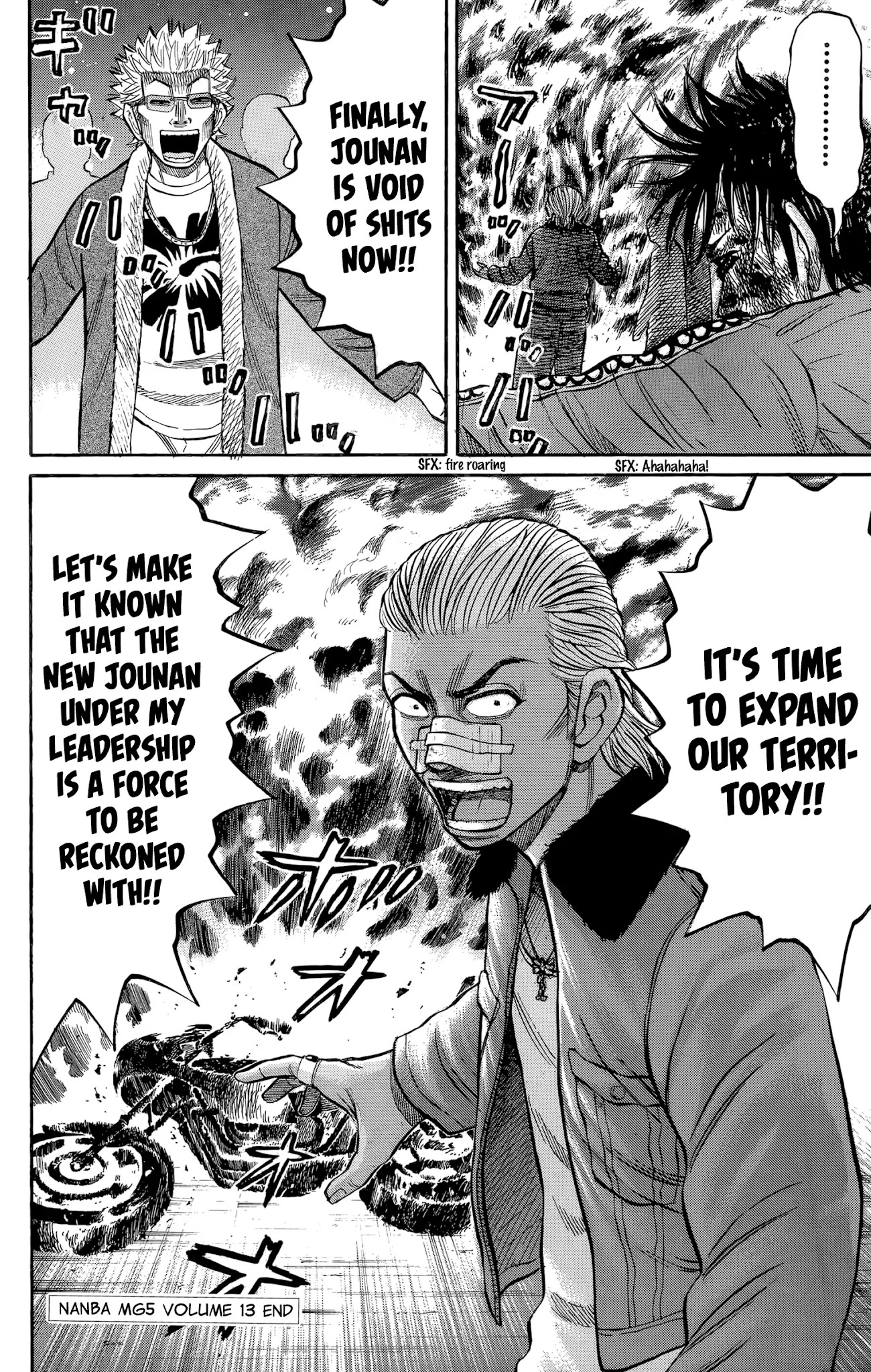 Nanba MG5 Chapter 115 page 19 - Chapter 115: The remaining Manda students