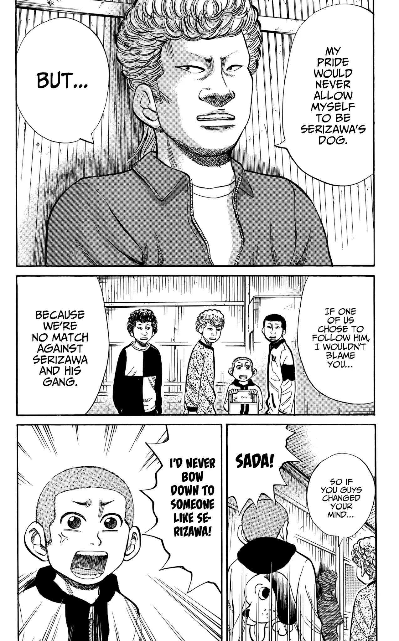 Nanba MG5 Chapter 115 page 4 - Chapter 115: The remaining Manda students