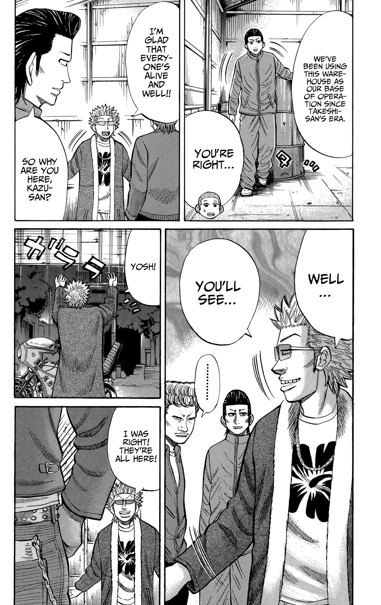 Nanba MG5 Chapter 115 page 8 - Chapter 115: The remaining Manda students