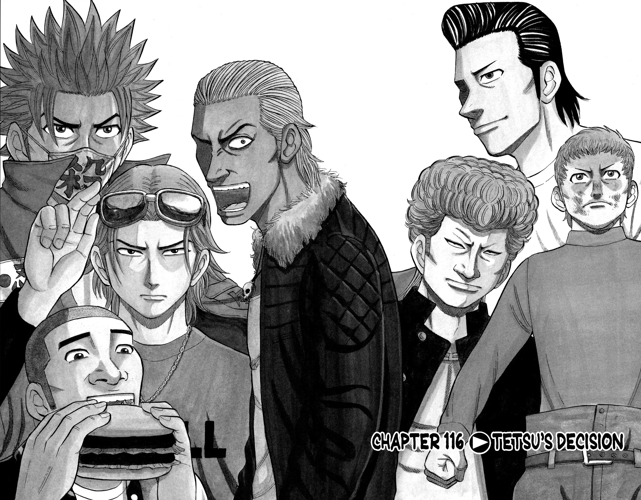 Nanba MG5 Chapter 116 page 10 - Chapter 116: Tetsu's Decision