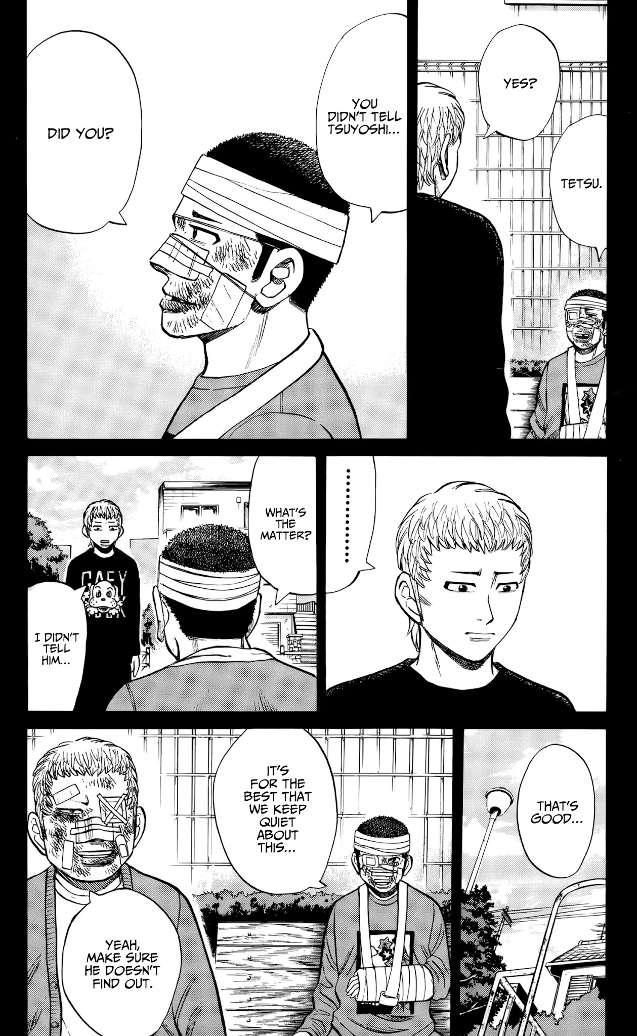 Nanba MG5 Chapter 116 page 22 - Chapter 116: Tetsu's Decision