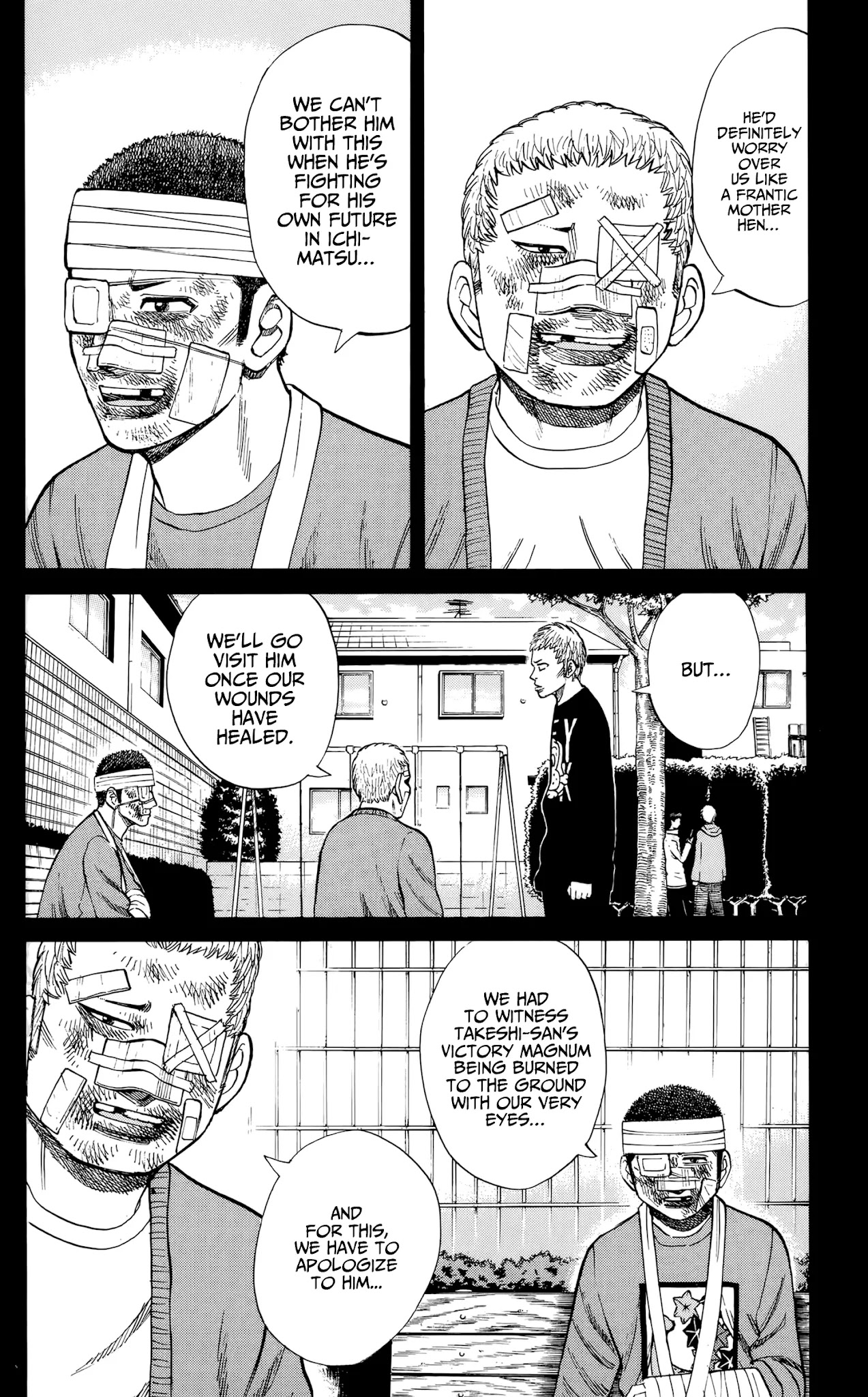 Nanba MG5 Chapter 116 page 23 - Chapter 116: Tetsu's Decision
