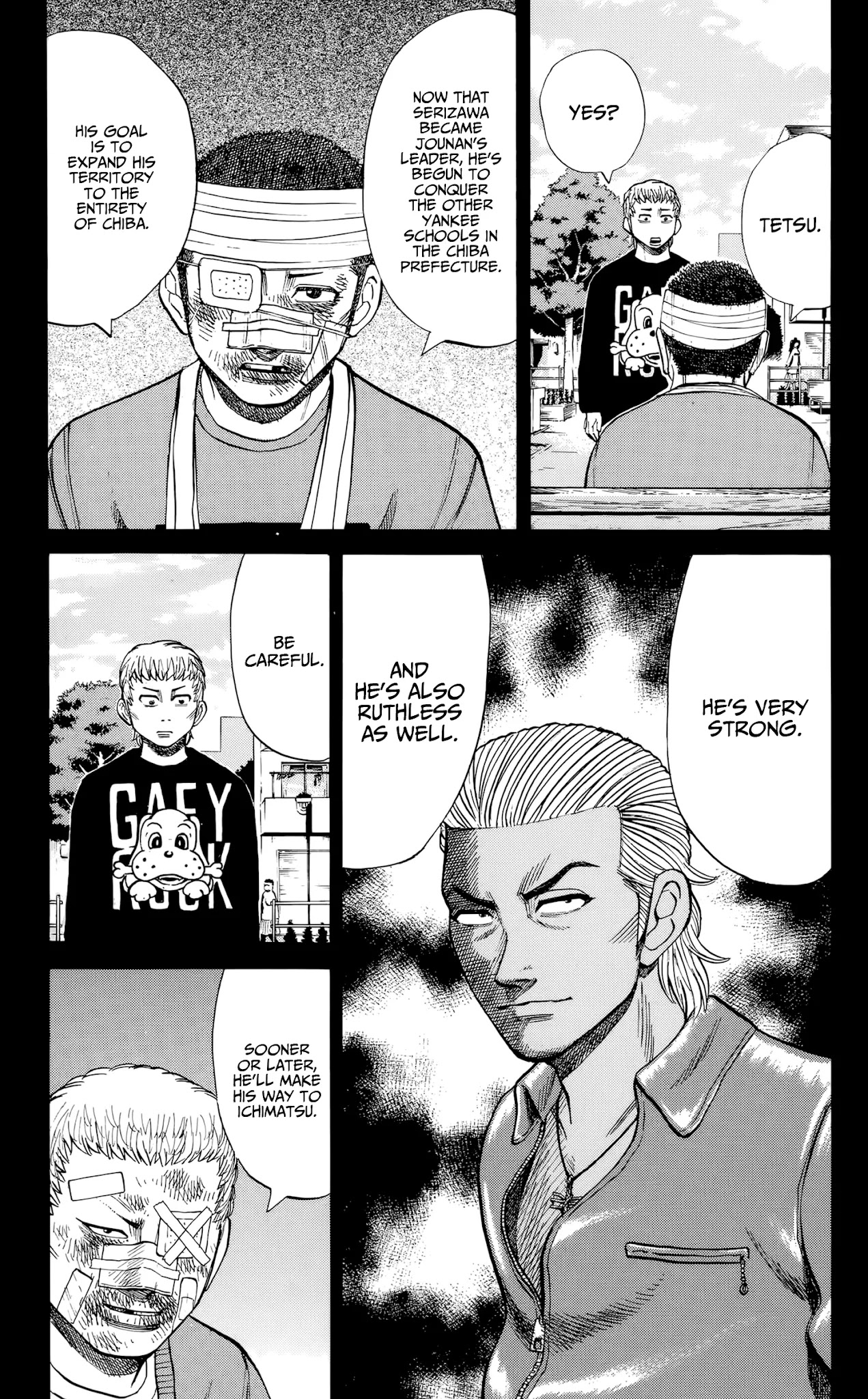 Nanba MG5 Chapter 116 page 24 - Chapter 116: Tetsu's Decision