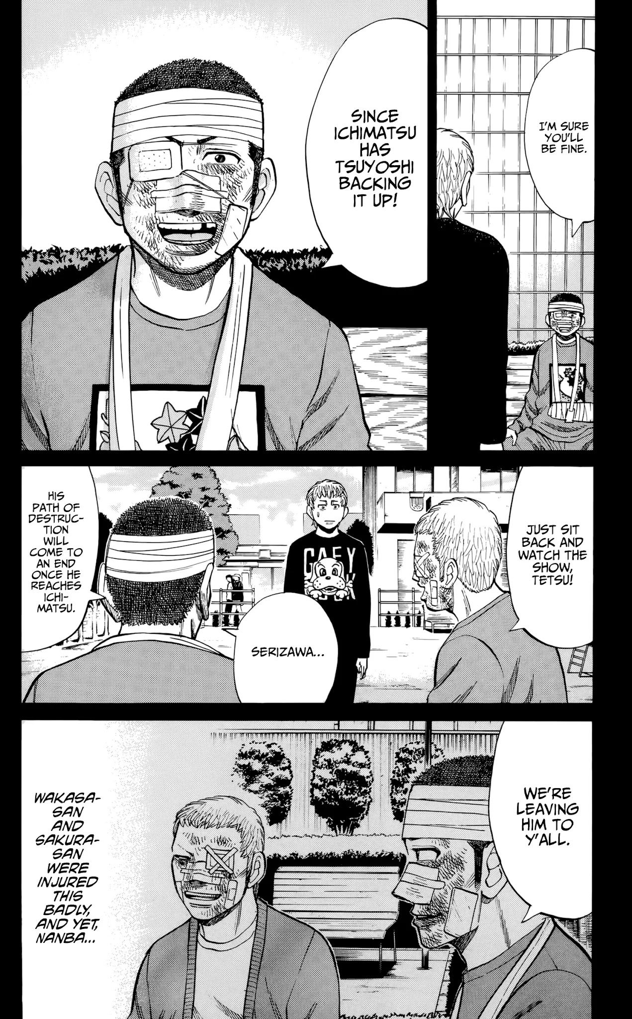 Nanba MG5 Chapter 116 page 25 - Chapter 116: Tetsu's Decision