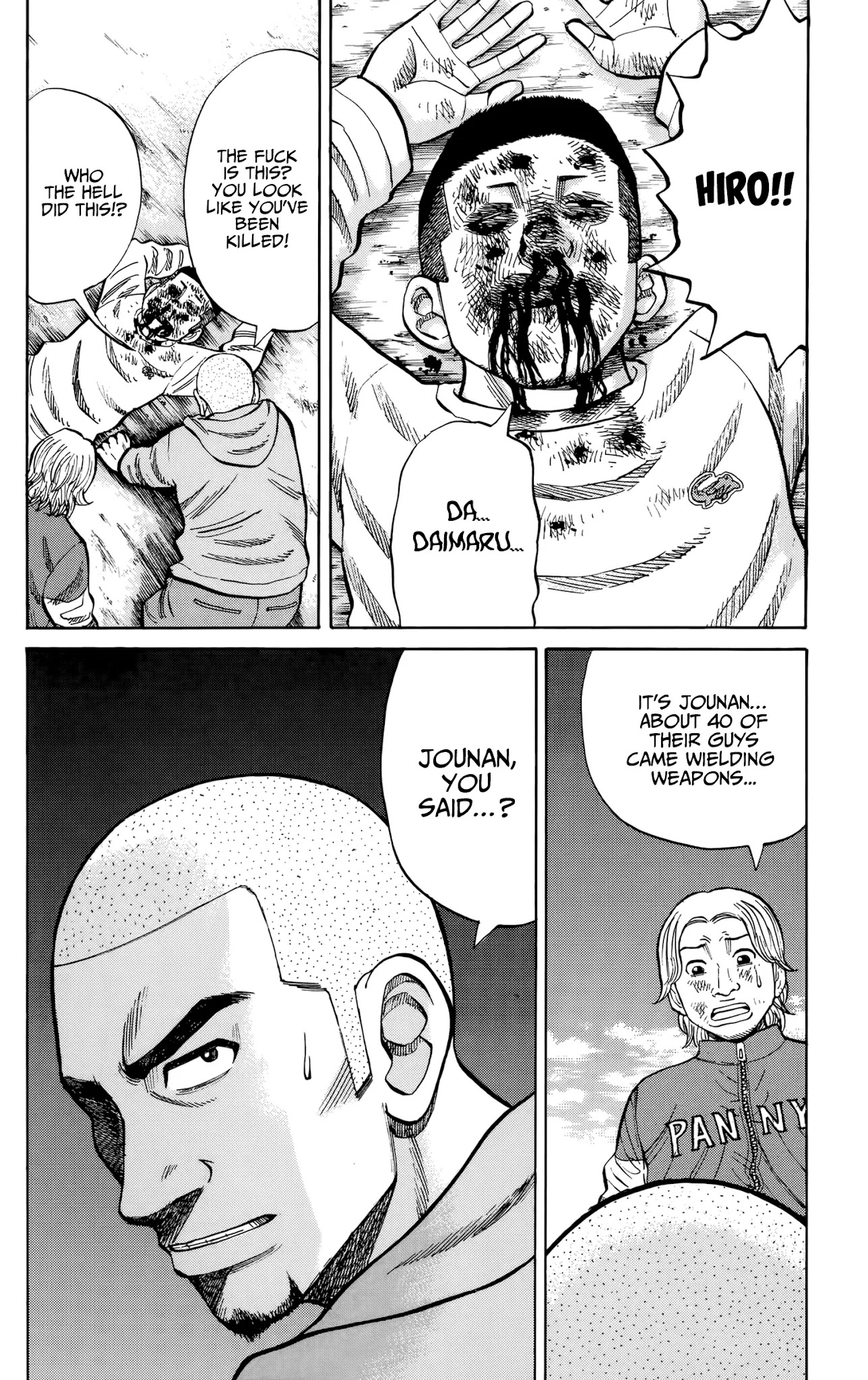 Nanba MG5 Chapter 116 page 29 - Chapter 116: Tetsu's Decision