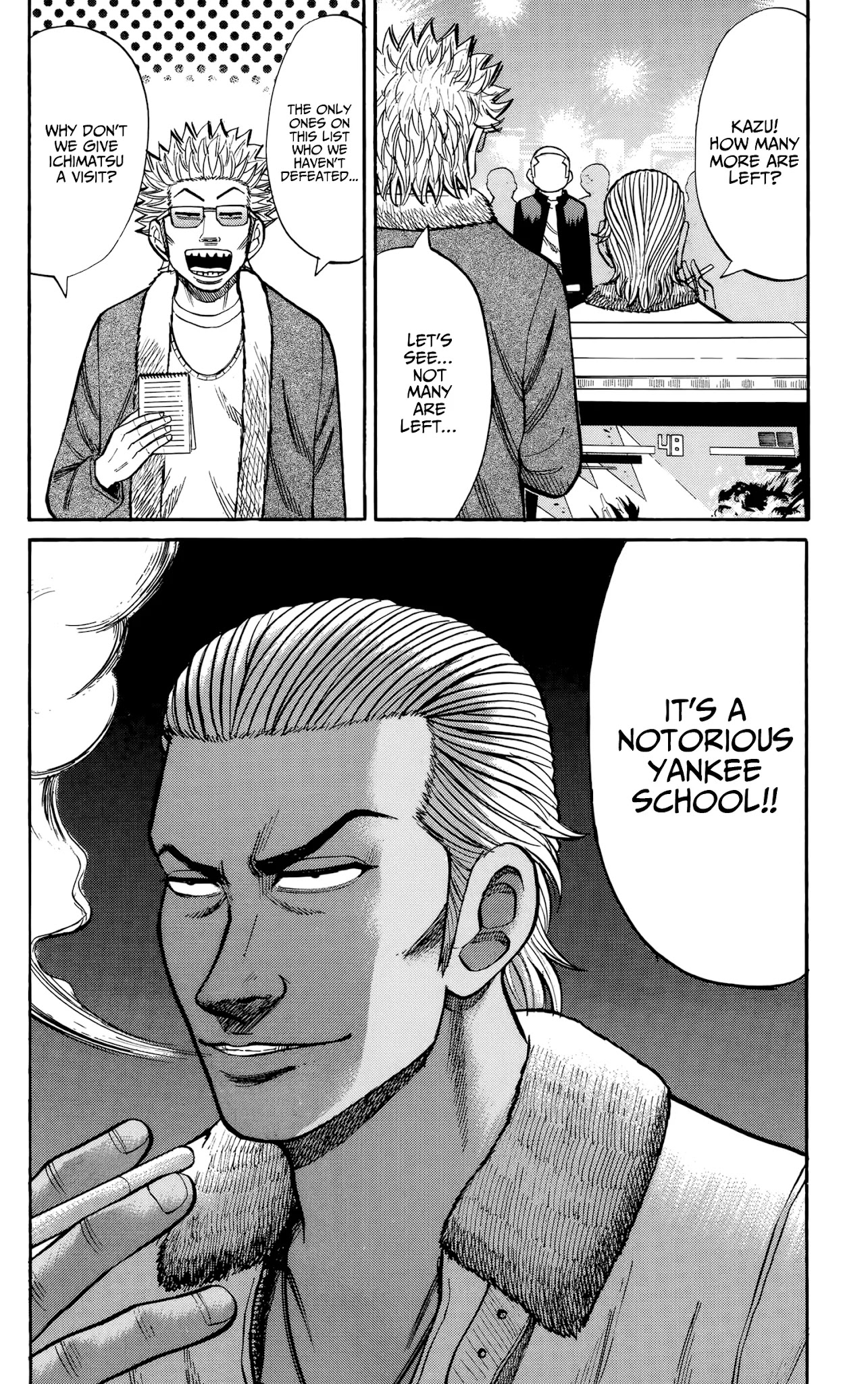 Nanba MG5 Chapter 116 page 31 - Chapter 116: Tetsu's Decision