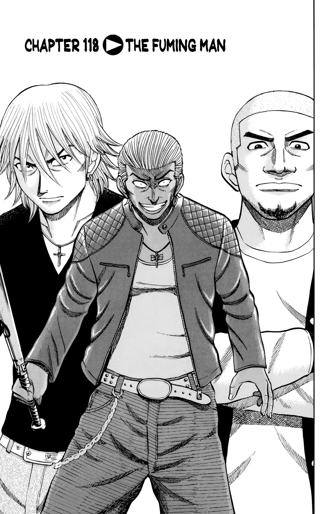 Nanba MG5 Chapter 118 page 1 - Chapter 118: The Fuming Man