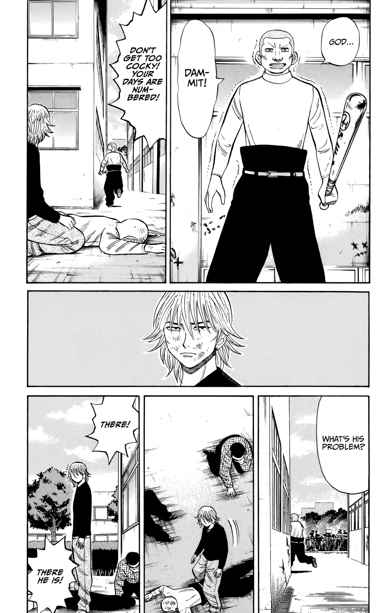 Nanba MG5 Chapter 118 page 13 - Chapter 118: The Fuming Man