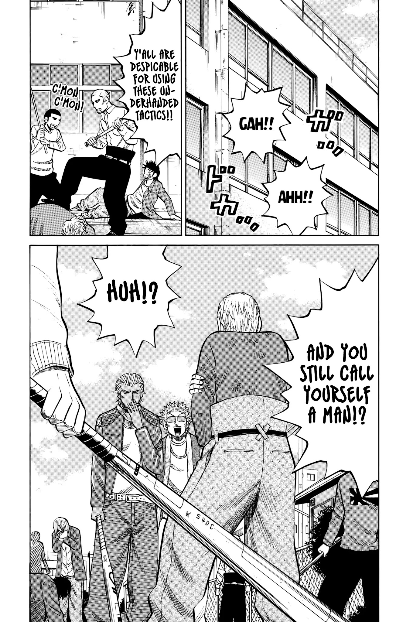Nanba MG5 Chapter 118 page 15 - Chapter 118: The Fuming Man
