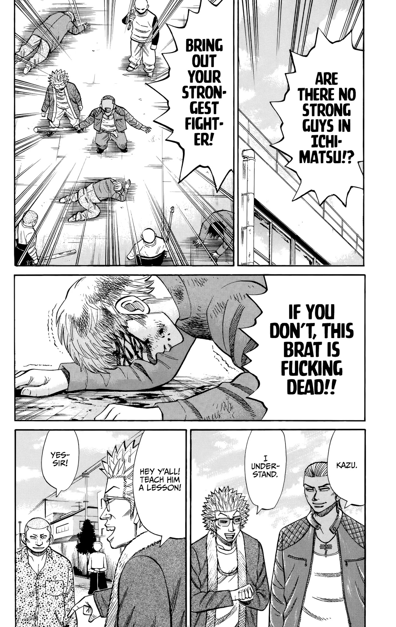 Nanba MG5 Chapter 118 page 18 - Chapter 118: The Fuming Man
