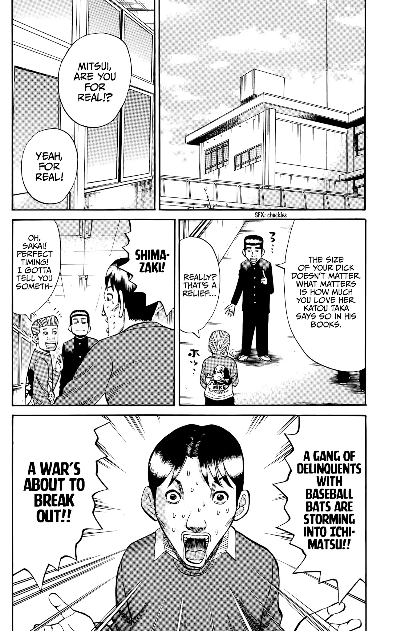 Nanba MG5 Chapter 118 page 2 - Chapter 118: The Fuming Man