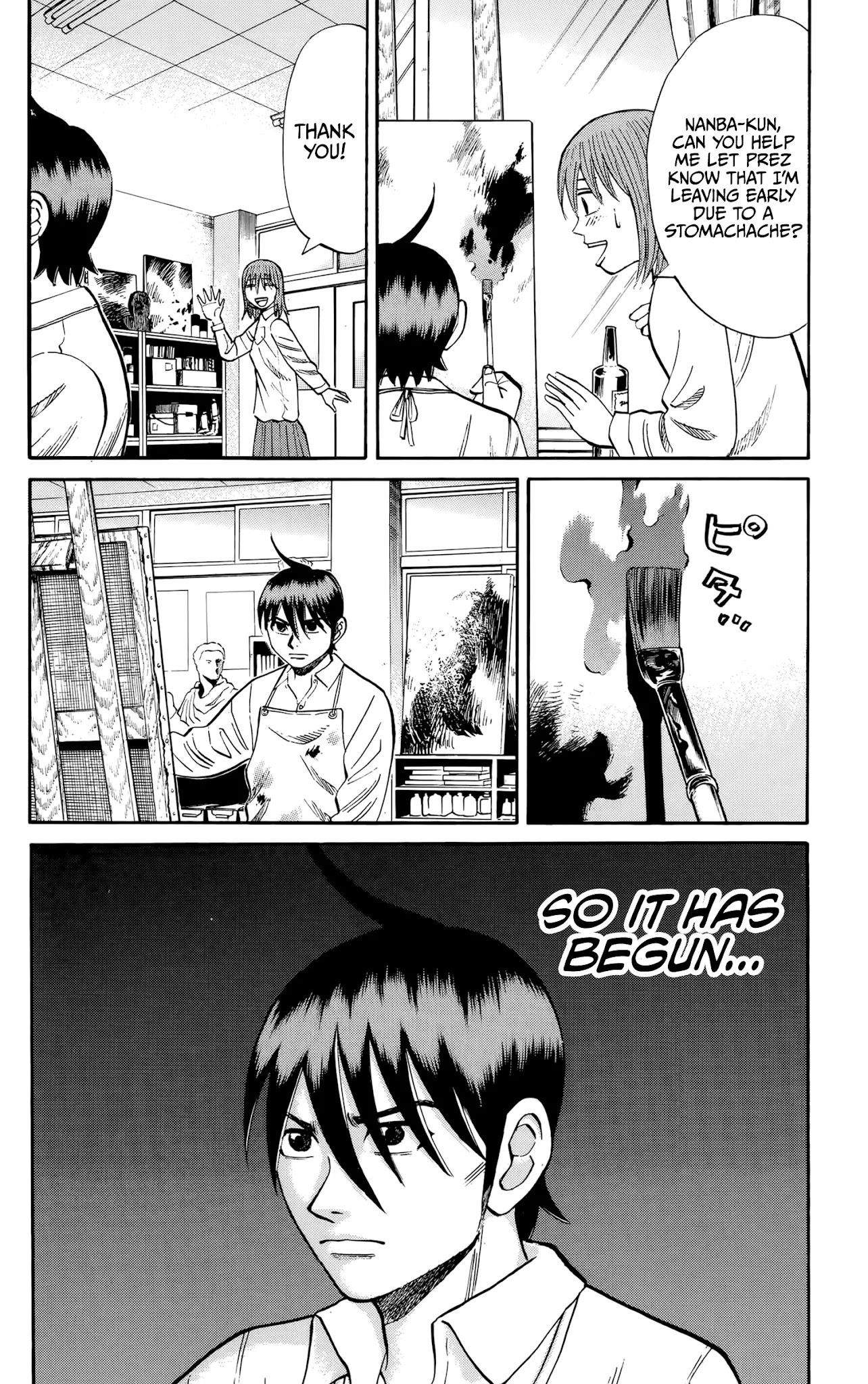 Nanba MG5 Chapter 118 page 4 - Chapter 118: The Fuming Man