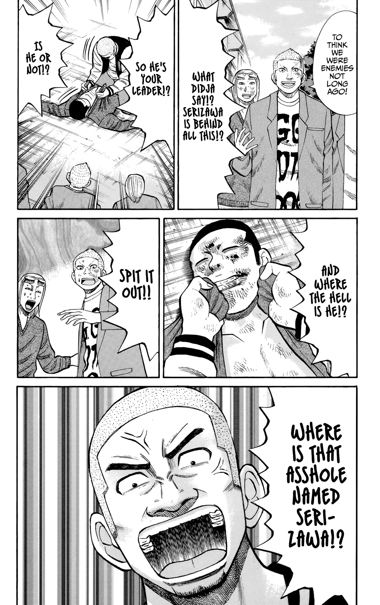 Nanba MG5 Chapter 118 page 8 - Chapter 118: The Fuming Man