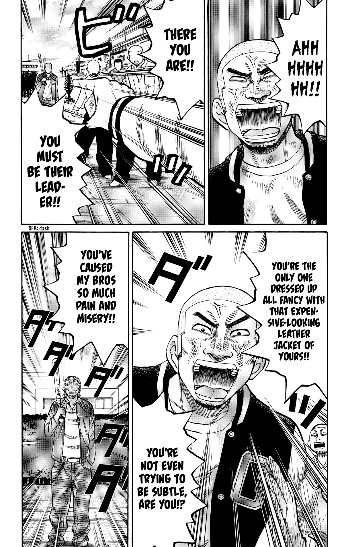 Nanba MG5 Chapter 120 page 16 - Chapter 120: Tsuyoshi fights alone