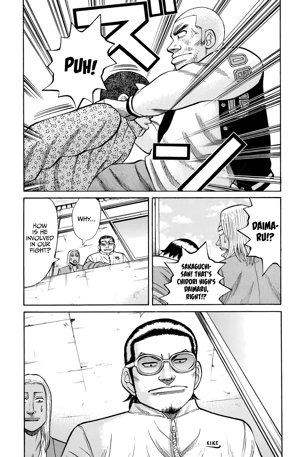 Nanba MG5 Chapter 120 page 18 - Chapter 120: Tsuyoshi fights alone