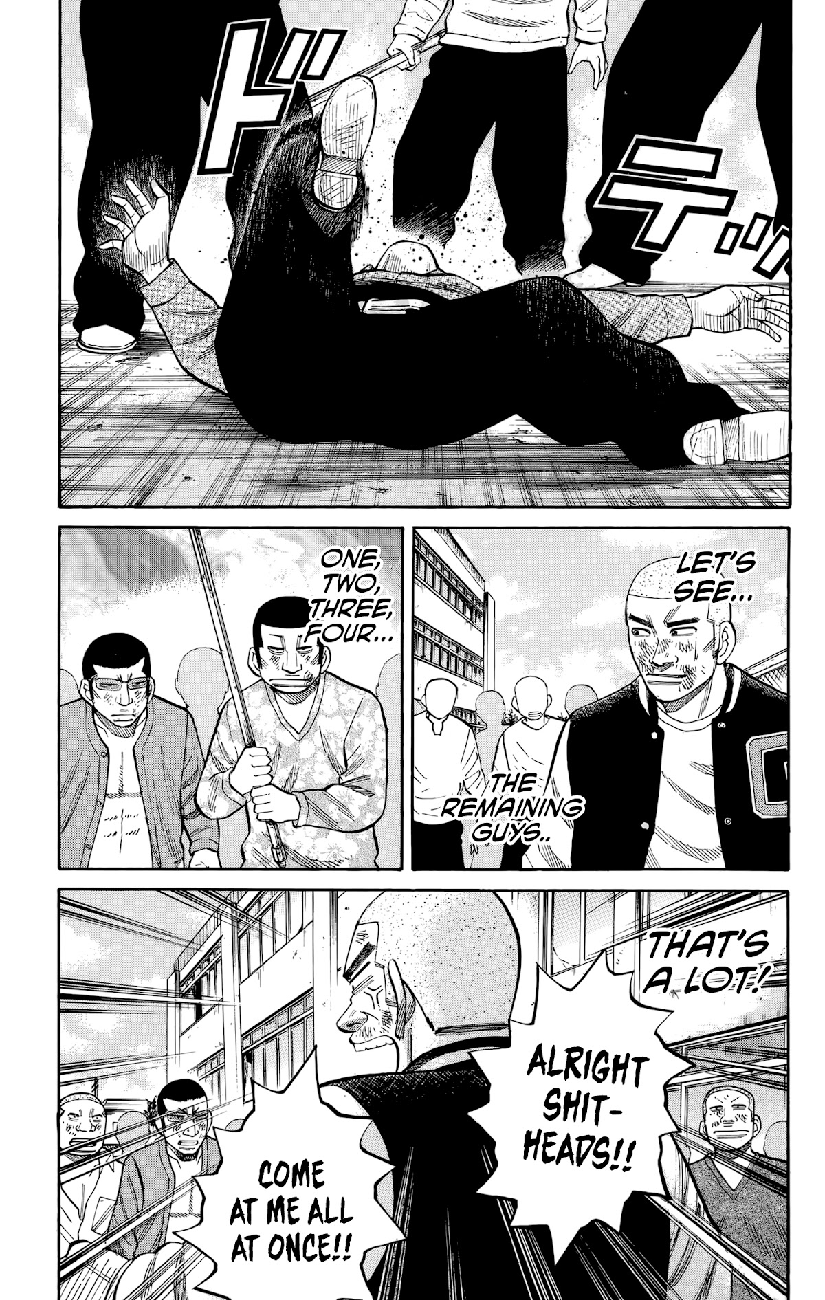 Nanba MG5 Chapter 120 page 20 - Chapter 120: Tsuyoshi fights alone