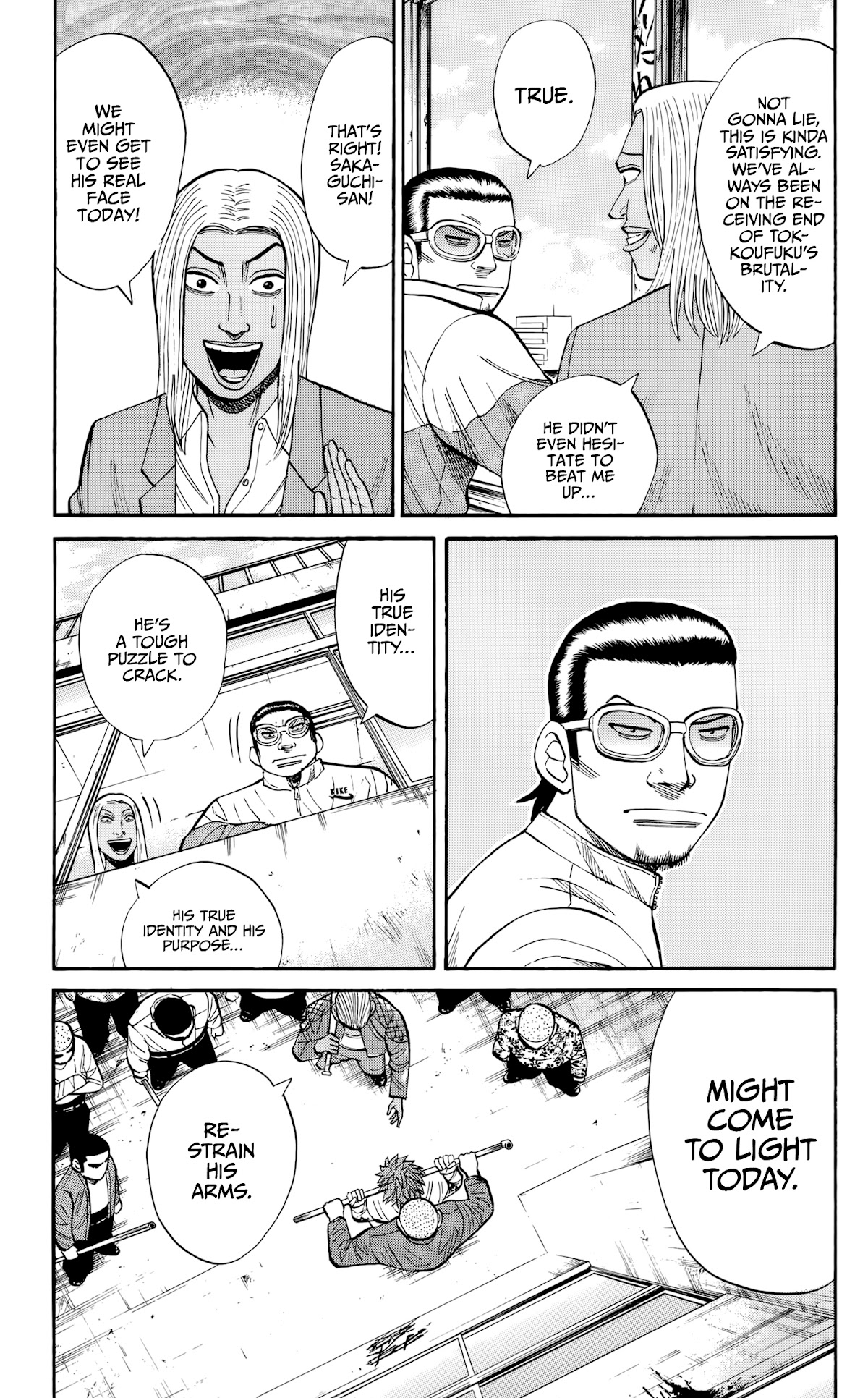 Nanba MG5 Chapter 120 page 4 - Chapter 120: Tsuyoshi fights alone