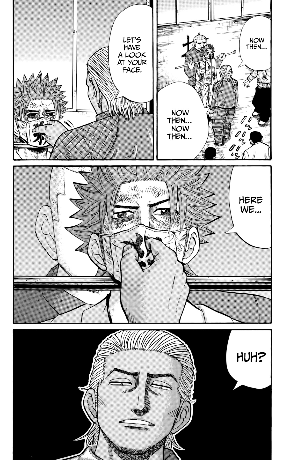 Nanba MG5 Chapter 120 page 7 - Chapter 120: Tsuyoshi fights alone